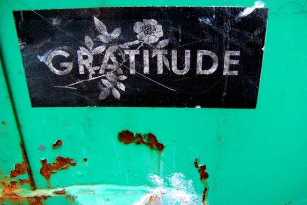 An Attitude Of Gratitude
